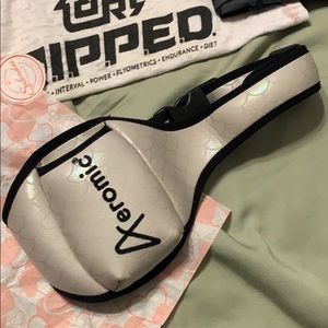 White mermaid sheen mix belt